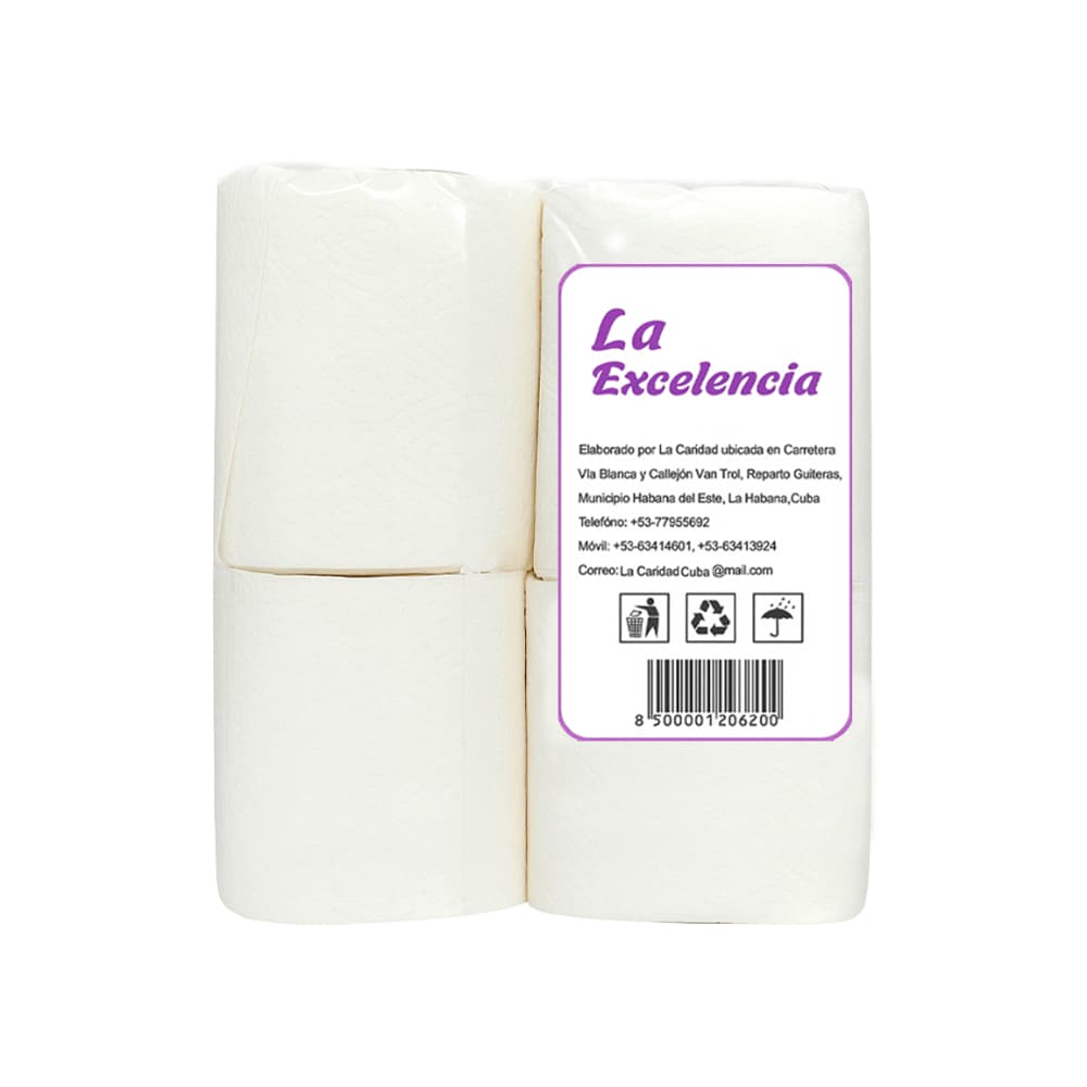 Papel sanitario La Excelencia (4 U) - 3