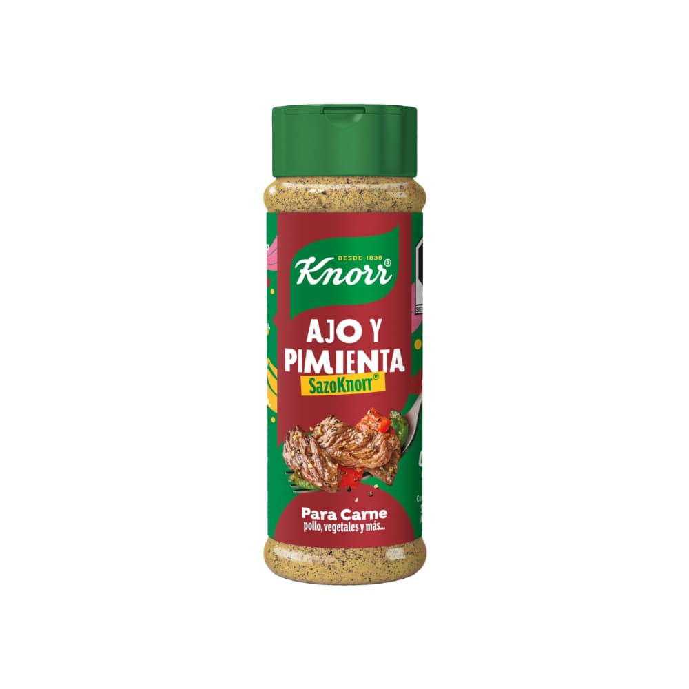 Sazonador ajo y pimienta Knorr (72 g / 2.54 oz)