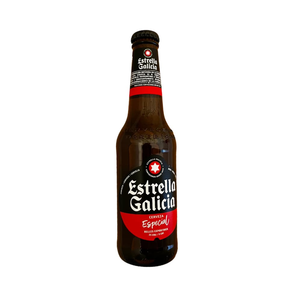 Cerveza Estrella Galicia botella (330 ml)
