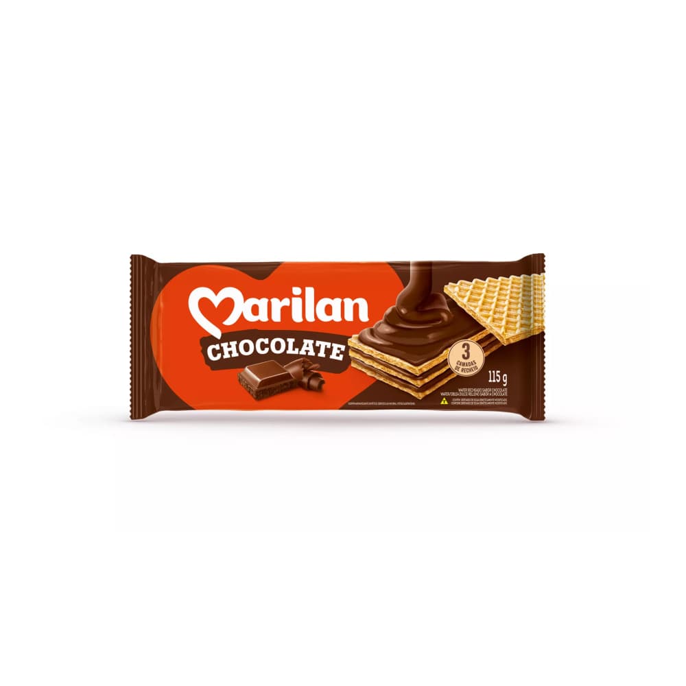 Sorbeto relleno con crema sabor a chocolate Marilan (115 g / 4.1 oz)