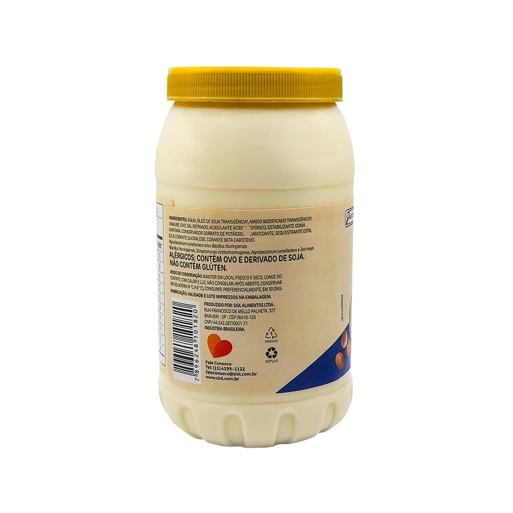 Mayonesa especial tipo casera Saude (483 ml) - 2