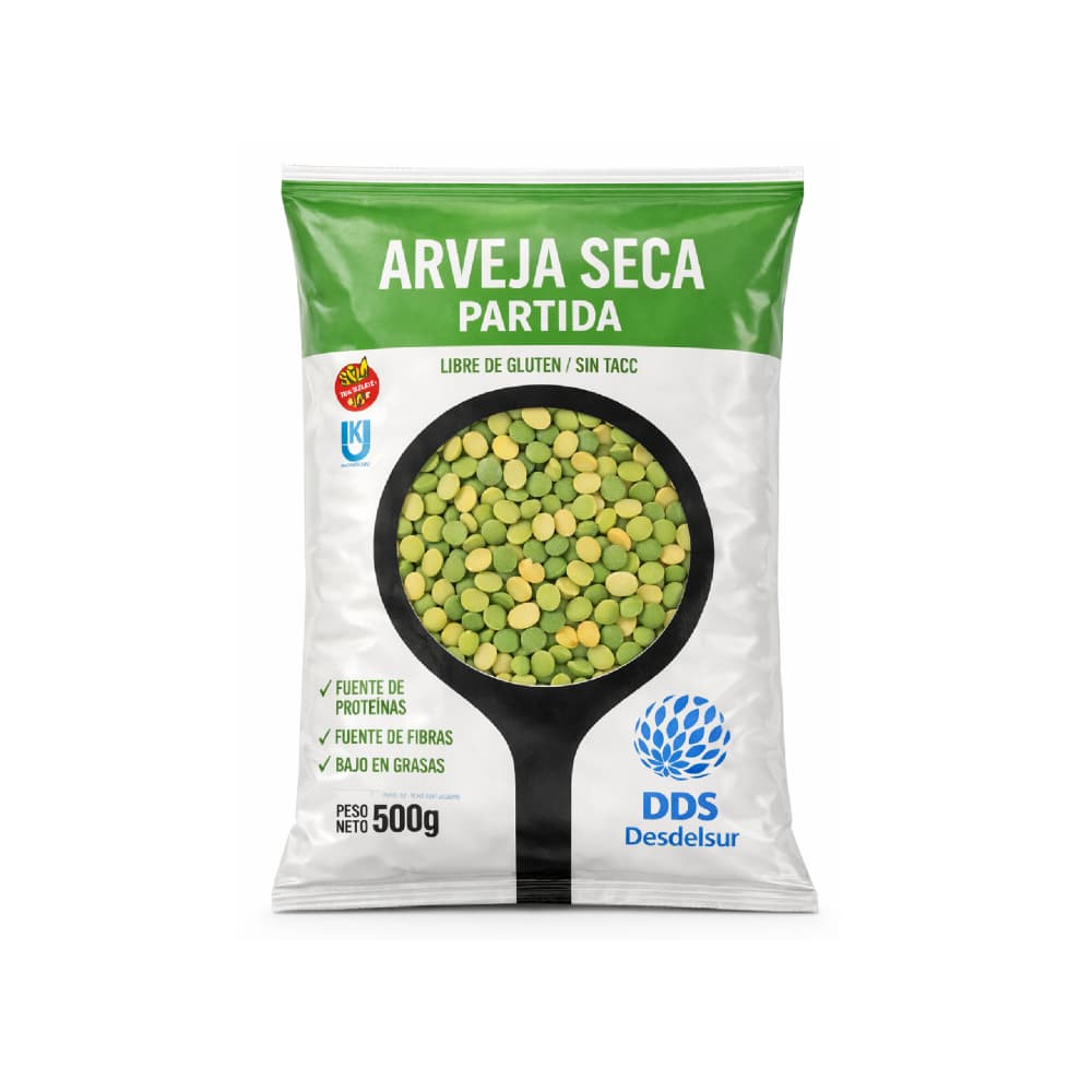 Chícharos verdes partidos DDS Desdelsur (500 g / 1.10 lb) - 5