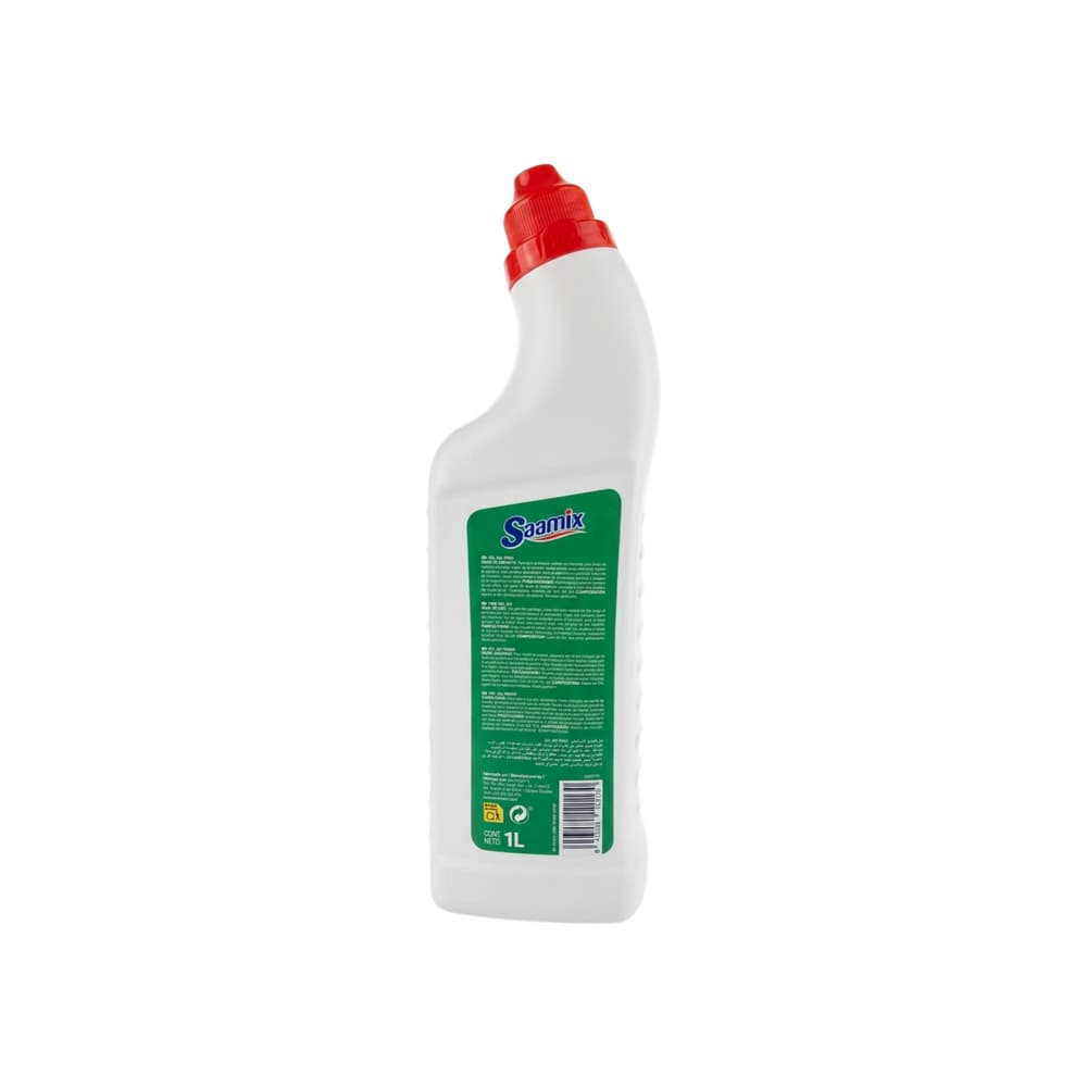 Gel limpiador para baños aroma pino Saamix (1 L) - 2