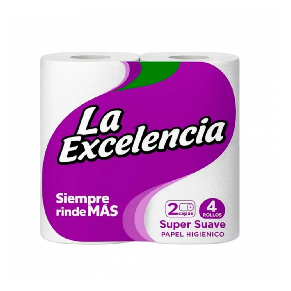 Papel higiénico La Excelencia (4 U)