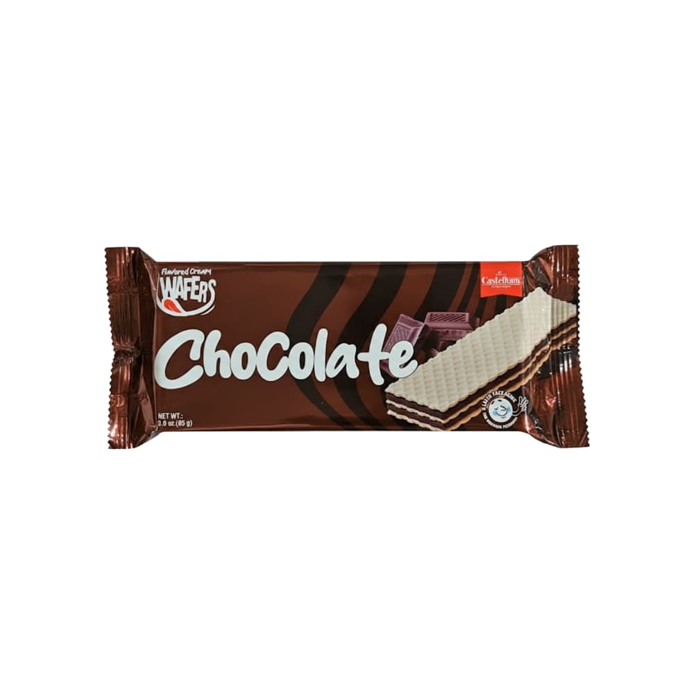 Sorbeto de vainilla con crema de chocolate Castellum (85 g / 3.oz)
