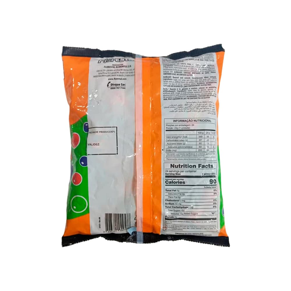 Chupa chupa con relleno de chicle Florestal (600 g / 1.32 lb) - 4
