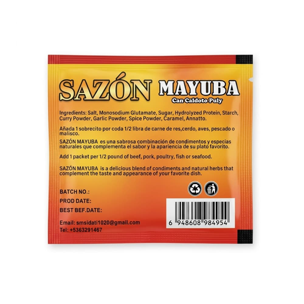 Sazón con varias especias Mayuba (5 g) - 2