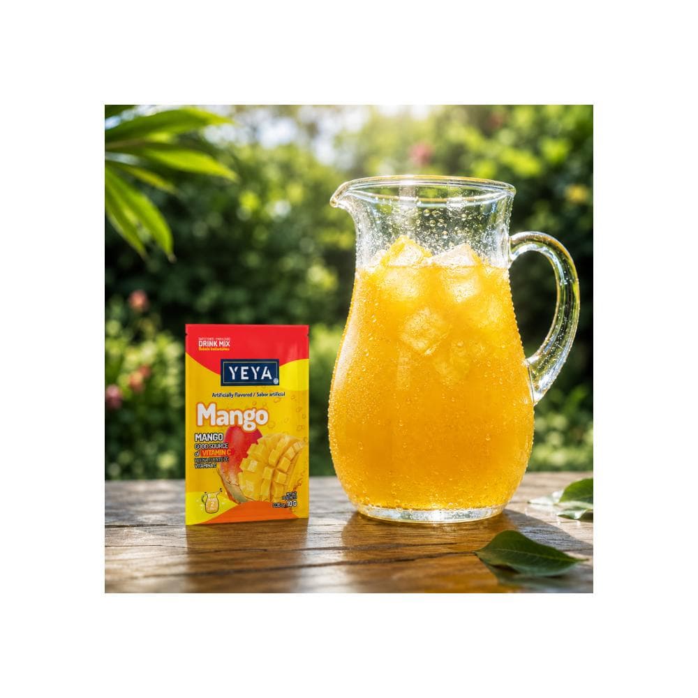 Refresco instantáneo sabor mango YEYA (10 g / 0.35 oz) - 3