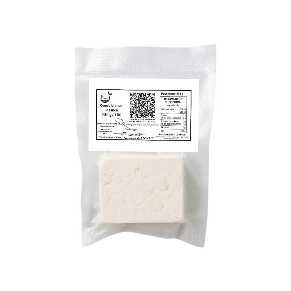 Queso blanco La Finca (454 g / 1 lb)