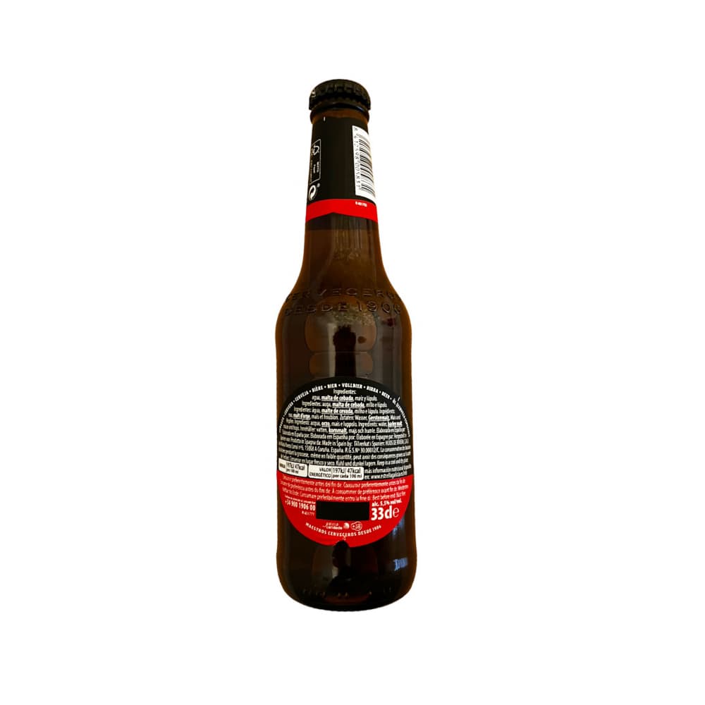 Cerveza Estrella Galicia botella (330 ml) - 5