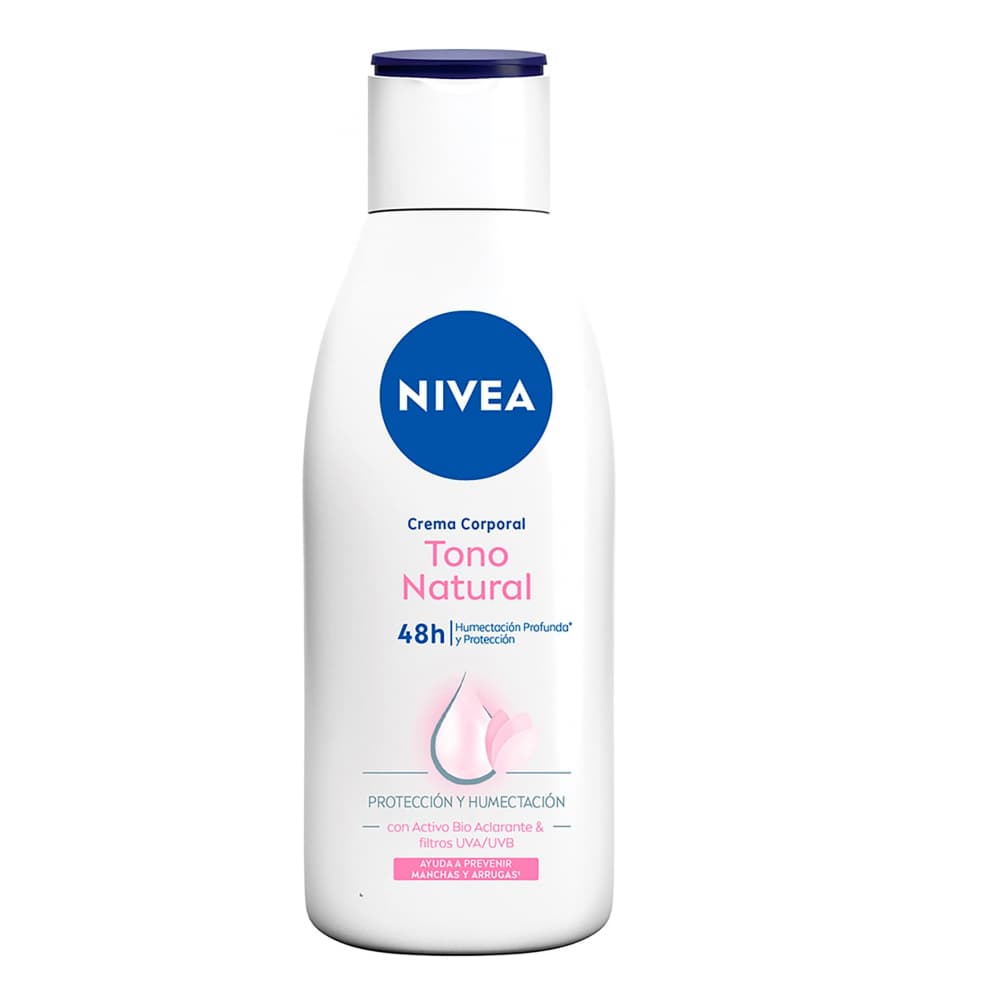 Crema corporal tono natural Nivea (220 ml)