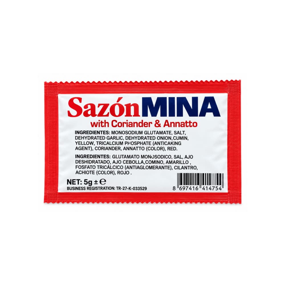 Sazón cilantro y achiote Mina (5 g) - 2
