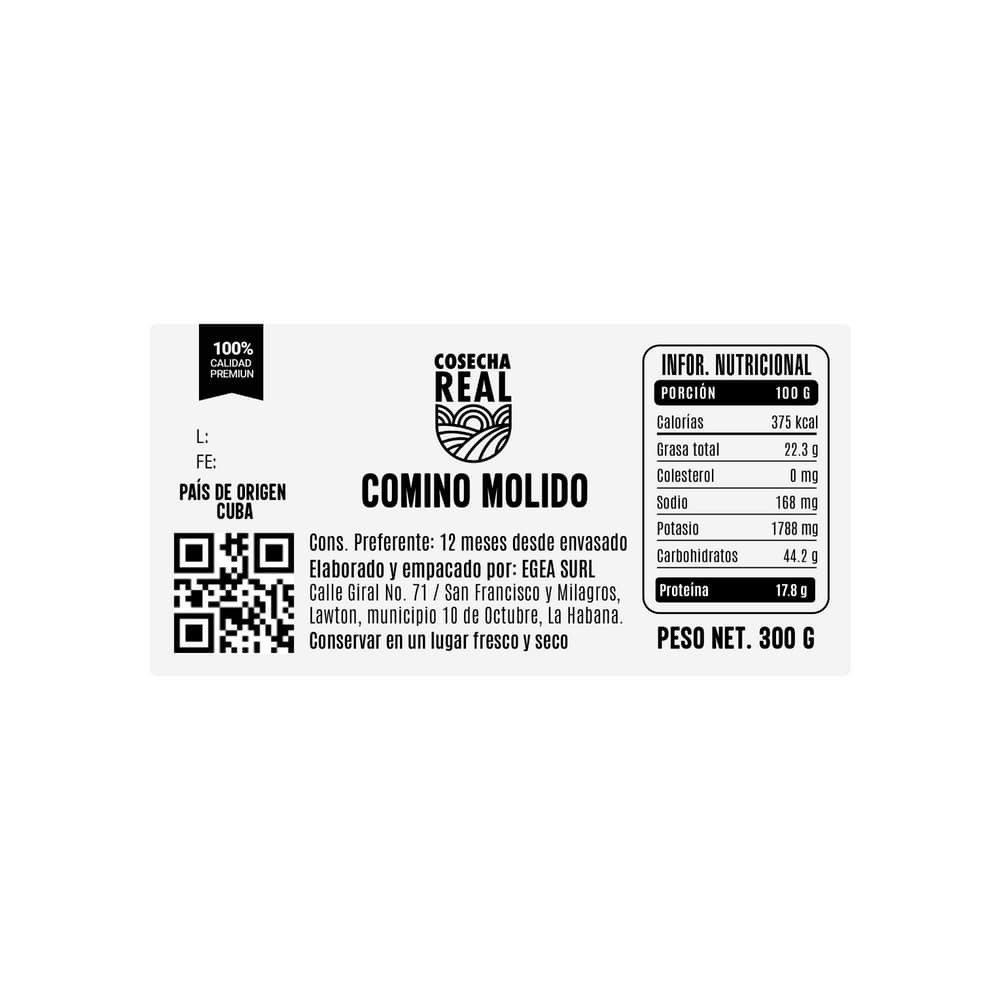 Comino molido Cosecha Real (300 g / 10.58 oz) - 3